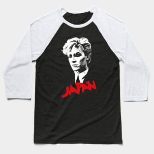 David Sylvian / Retro Fan Art Baseball T-Shirt